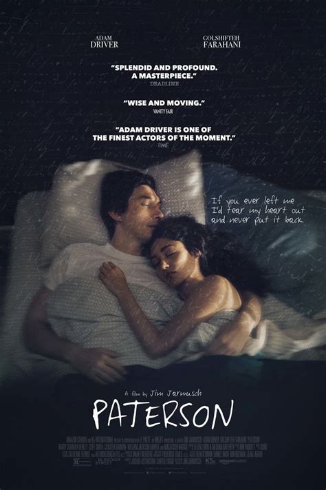 imdb paterson|paterson movie meaning and symbolism.